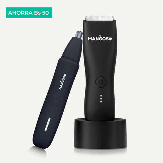 KIT PRIME - RASURADORA ÍNTIMA + RASURADORA DE NARIZ Y OREJAS